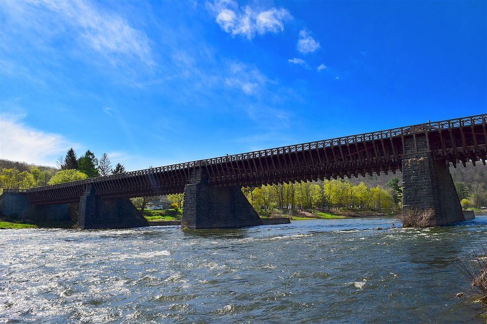 Bridge over river